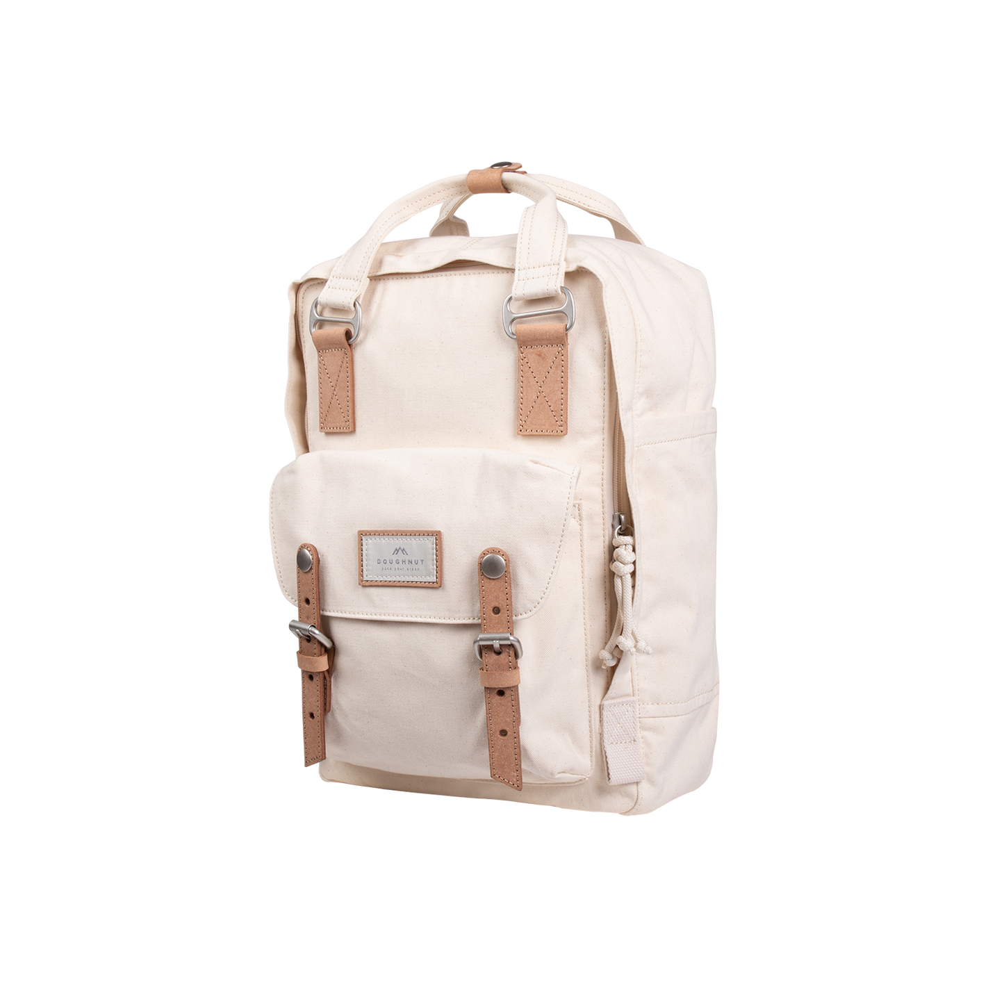 Macaroon Organic Cotton Series Beige Backpack